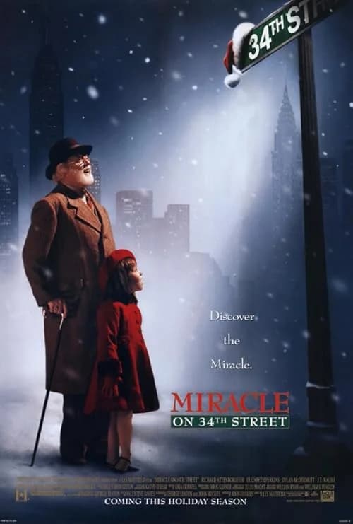 Miracle on 34th Street film posteri