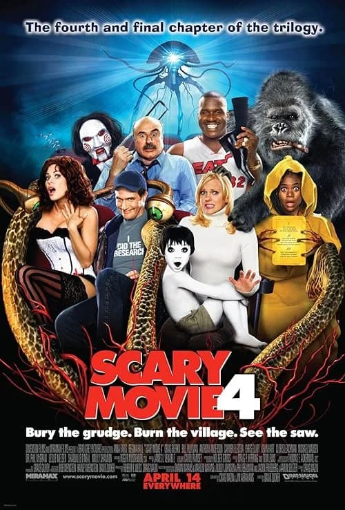 Scary Movie 4 film posteri