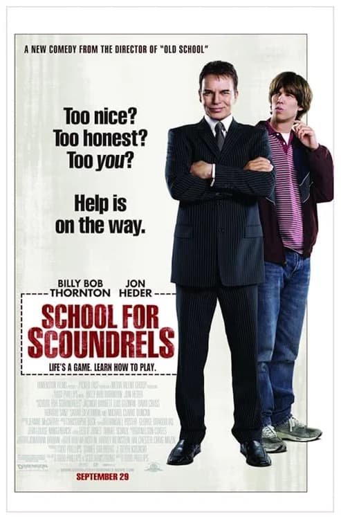 School for Scoundrels film posteri