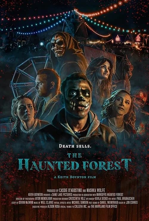 The Haunted Forest film posteri