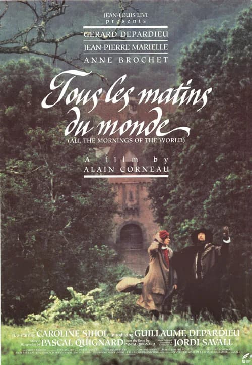 All the Mornings of the World film posteri